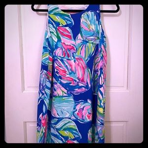 Lilly Pulitzer silky dress xs.